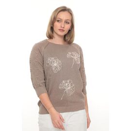 Светр жіночий JL988 mint р.52-54 "Julia" недорого оптом від прямого постачальника