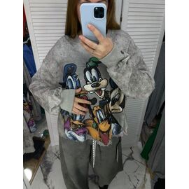 Светр жіночий 18312 l.grey р.one size "Karon" недорого оптом від прямого постачальника