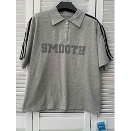 футболка жіноча 3423 grey р.one size "Karon" недорого оптом від прямого постачальника