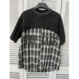 Сорочка жіноча літня 3749 black р.one size "Karon" недорого оптом від прямого постачальника