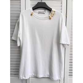 футболка жіноча 6602 white р.46-52 "Karon" недорого оптом від прямого постачальника