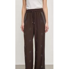Штани спортивні жіночі 7217 brown р.S-L "Karon" недорого оптом від прямого постачальника