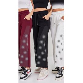 Штани спортивні жіночі 7250 black р.S-L "Karon" недорого оптом від прямого постачальника