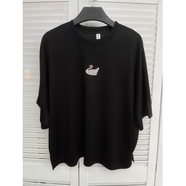 футболка жіноча 9110 black р.one size "Karon" недорого оптом від прямого постачальника