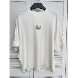 футболка жіноча 9110 white р.one size "Karon" недорого оптом від прямого постачальника