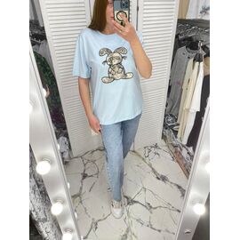 футболка жіноча 98357 l.blue р.one size "Karon" недорого оптом від прямого постачальника