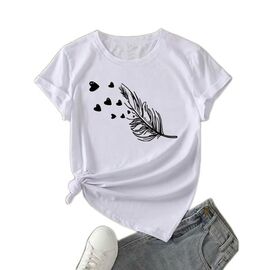 футболка жіноча AL15 white р.M-3XL "Алия" недорого оптом від прямого постачальника