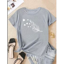 футболка жіноча AL16 grey р.M-3XL "Алия" недорого оптом від прямого постачальника