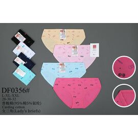 Труси жіночі DF0356 mix р.L-2XL "Алия" недорого оптом від прямого постачальника