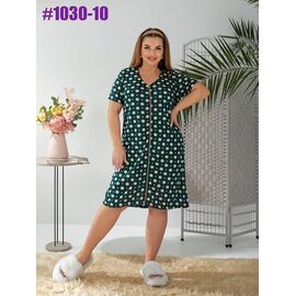 Халат жіночий 1030-10 green р.50-60 "ZLATA" недорого оптом від прямого постачальника