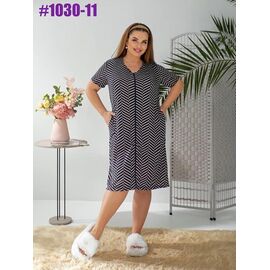 Халат жіночий 1030-11 black р.50-60 "ZLATA" недорого оптом від прямого постачальника