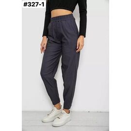 Жіночі штани 327-1 grey р.44-50 "ZLATA" недорого оптом від прямого постачальника