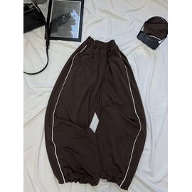 Фотография Штаны спортивные женские 6046 brown р.42-48 "LINDA" недорого оптом от прямого поставщика