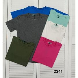 Фотография Футболка женская 2341 green р.44-50 "LOOK" недорого оптом от прямого поставщика