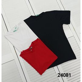 Фотография Футболка женская 24081 black р.48-54 "LOOK" недорого оптом от прямого поставщика