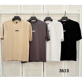 Футболка чоловіча 3613 grey р.50-56 "LOOK" недорого оптом від прямого постачальника