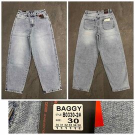 Джинси жіночі 0330 grey р.30-36 "Lin" недорого оптом від прямого постачальника