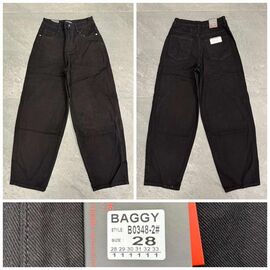 Джинси жіночі 0348 black р.28-33 "Lin" недорого оптом від прямого постачальника