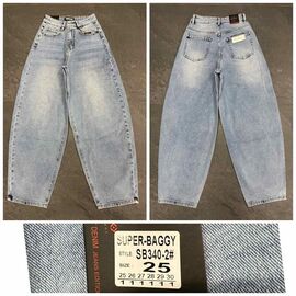 Джинси жіночі 340-2 l.blue р.25-30 "Lin" недорого оптом від прямого постачальника