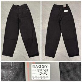 Джинси жіночі 347-2 black р.25-30 "Lin" недорого оптом від прямого постачальника