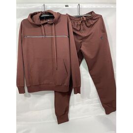Костюм спортивний чоловічий SB1611 brown р.M-2XL "Sabihina" недорого оптом від прямого постачальника