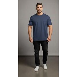 Футболка чоловіча 7281 navy р.2XL-5XL "ROLADA" недорого оптом від прямого постачальника