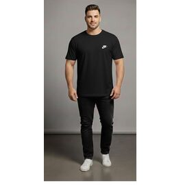 Фотография Футболка мужская 7303 black р.2XL-5XL "ROLADA" недорого оптом от прямого поставщика