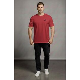 Фотография Футболка мужская 7307 red р.2XL-5XL "ROLADA" недорого оптом от прямого поставщика