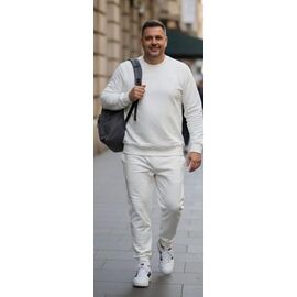 Костюм спортивний чоловічий 7393 white р.54-62 "ROLADA" недорого оптом від прямого постачальника