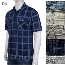 Футболка-поло чоловіча молодіжна р-ри XL-4XL (мікс кв) "STELLA" недорого гуртом від прямого постачальника