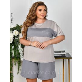 Фотография Спортивний костюм жіночий двонитка батал 54,56,58,60 (7цв) "NOWEMBER" недорого от прямого поставщика