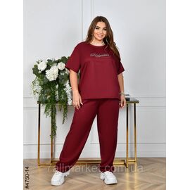 Фотография Костюм жіночий літній батал 54,56,58 (2цв) "NOWEMBER" недорого от прямого поставщика