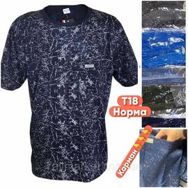 Футболка чоловіча молодіжна р-ри M-2XL (микс кв) "STELLA" недорого гуртом від прямого постачальника