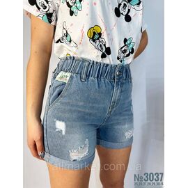 Фотография ЖІНОЧІ ДЖИНСОВІ ШОРТИ КОТОНОВІ РОЗМІР 25,26,27,28,29,30 "PARTNERS" недорого от прямого поставщика