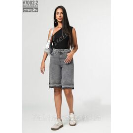 Фотография Шорты джинсовые с стразами размерный ряд 26,27,28,29,30,31 "PARTNERS" недорого от прямого поставщика