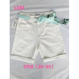 Фотография Шорты удлиненные с поясом размерный ряд 28,29,30,31,32,33 "PARTNERS" недорого от прямого поставщика