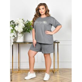 Спортивний костюм жіночий двонитка батал 54,56,58 (3кв) "NOWEMBER" недорого від прямого постачальника