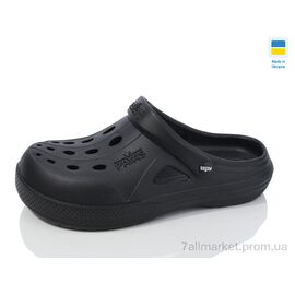 Крокси чоловічі легкі Літо Крокс М чорний (8 пар р.40-46) "SANLIN 2" недорого оптом від прямого постачальника