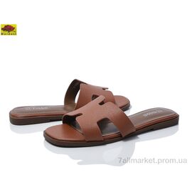 Фотография Шлепки женские облегченные Лето W1920-7 (8 пар р.36-41) "Mei De Li" недорого оптом от прямого поставщика