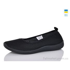 Фотография Балетки женские удобные Лето 23-40 чорний (8 пар р.36-41) "Lot Shoes" недорого оптом от прямого поставщика
