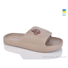 Фотография Шлепки женские облегченные Лето Олімп Ж109 мокко (8 пар р.37-40) "Progress" недорого оптом от прямого поставщика