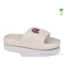 Фотография Шлепки женские облегченные Лето Олімп Ж109 бежевий (8 пар р.37-40) "Progress" недорого оптом от прямого поставщика