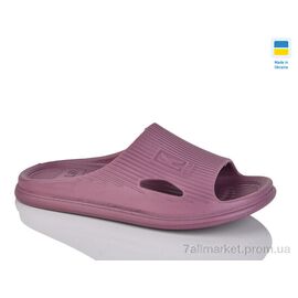 Фотография Шлепки женские облегченные Лето Олімп Ж112 марсал (8 пар р.37-40) "Progress" недорого оптом от прямого поставщика