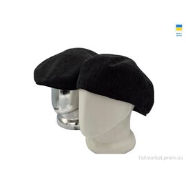 Кепка жіноча Весна/осінь 0648 чорний (4 шт. р.сітка55-58) "Mabi" недорого оптом від прямого постачальника