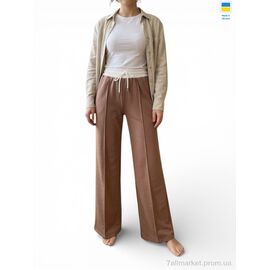 Фотография Женские брюки Весна/осень 1054 беж (4 шт. р.сетка S-XL) "Margo" недорого оптом от прямого поставщика