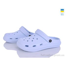 Фотография Кроксы женские летние Лето С98 блакитний (6 пар р.36-41) "Vladimir" недорого оптом от прямого поставщика