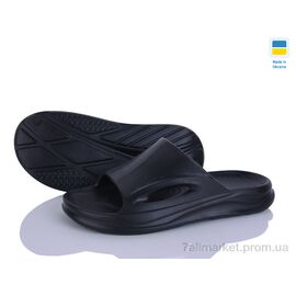 Шльопанці чоловічі пляжні Літо С118 чорний (6 пар р.41-45) "Vladimir" недорого оптом від прямого постачальника