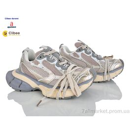 Фотография Кроссовки женские модные Весна/осень AD58010 beige (5 пар р.36-40) "Clibee-Doremi" недорого оптом от прямого поставщика
