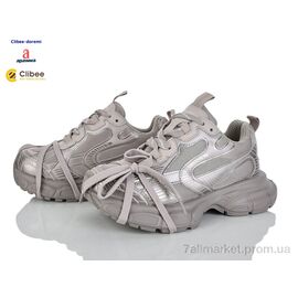 Фотография Кроссовки женские модные Весна/осень AD88713-1 beige (6 пар р.35-40) "Clibee-Doremi" недорого оптом от прямого поставщика