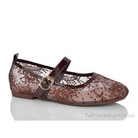 Фотография Балетки женские удобные Лето E771-5 (8 пар р.36-41) "Loretta" недорого оптом от прямого поставщика